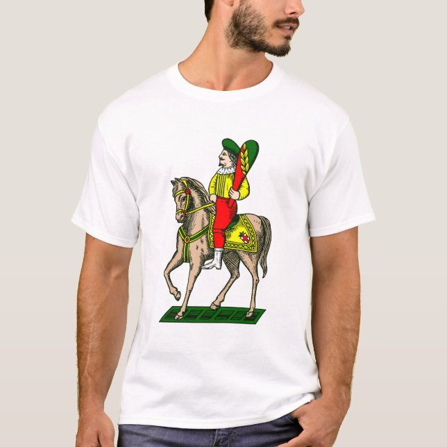 Camiseta Il cavaliere di bastoni (Frente)