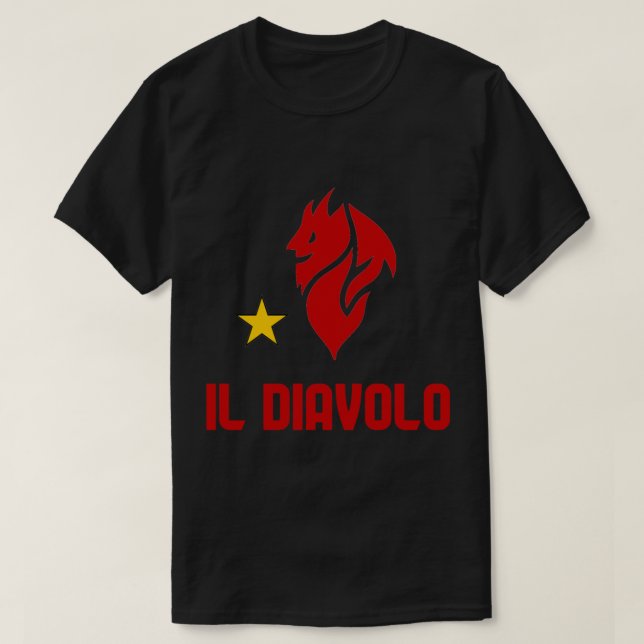 Camiseta Il Diavolo milan (Frente do Design)