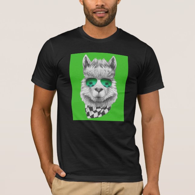 Camiseta Ilama da Califórnia (Frente)