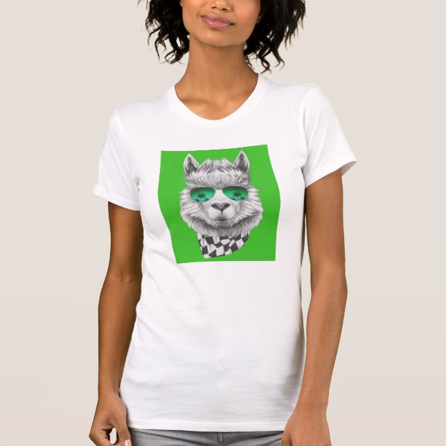 Camiseta Ilama da Califórnia (Frente)