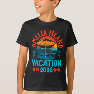 Camiseta Ilha Amelia Flórida 2026 Férias Praia Verão V