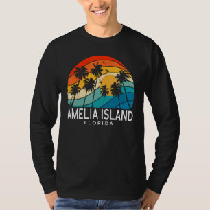 Camiseta Ilha Amelia Flórida Palmeira Praia Tropical Sou