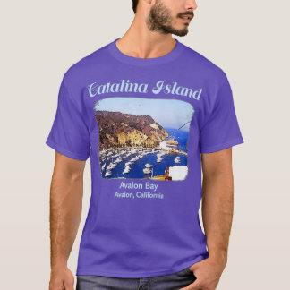 Camiseta Ilha Catalina Avalon Bay Califórnia praia