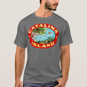 Camiseta Ilha Catalina, Califórnia, 1915