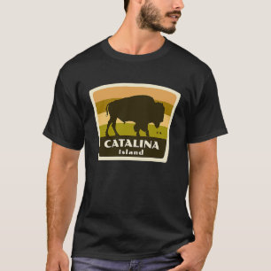 Camiseta Ilha Catalina Califórnia Califórnia Bis Americano