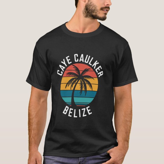 Camiseta Ilha Caye Caulker Belize (Frente)