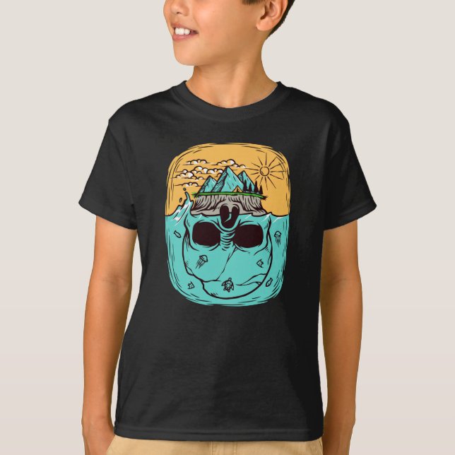 Camiseta Ilha da Caveira (Frente)