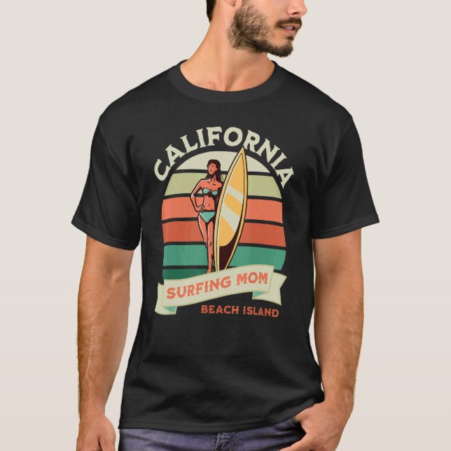 Camiseta Ilha da Mãe de Navegação da Califórnia (Frente)