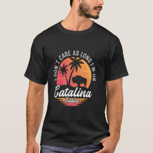 Camiseta Ilha da Praia Catalina Férias de Verão Califórnia