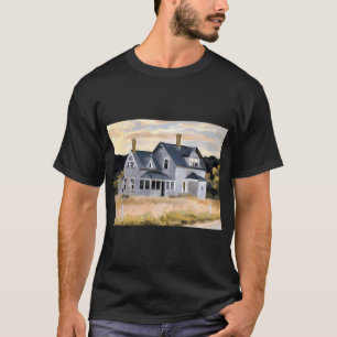Camiseta Ilha de Blackwell 1928 por Edward Hopper