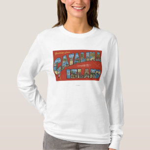 Camiseta Ilha de Catalina, Califórnia - grande cena da