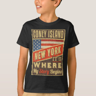 Camiseta Ilha de Coney Nova York _1
