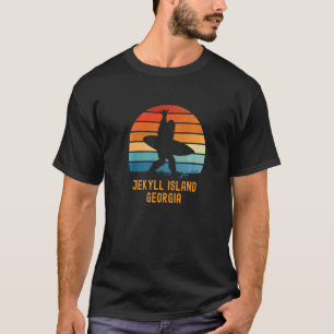 Camiseta Ilha de Jekyll Georgia Sasquatch Souvenir