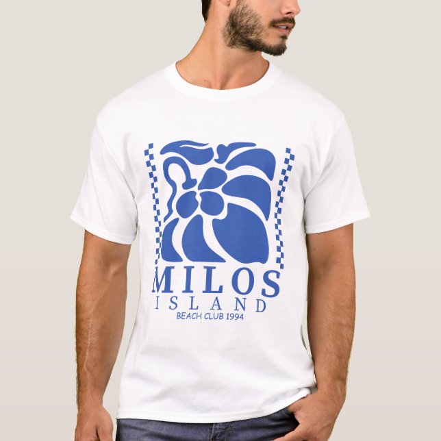Camiseta Ilha de Milos (Frente)