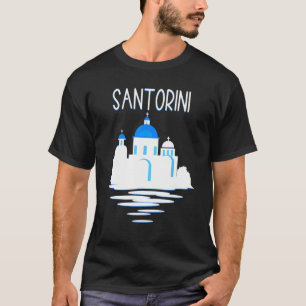 Camiseta Ilha de Santorini Grécia Ellada Vertical Isl Grego