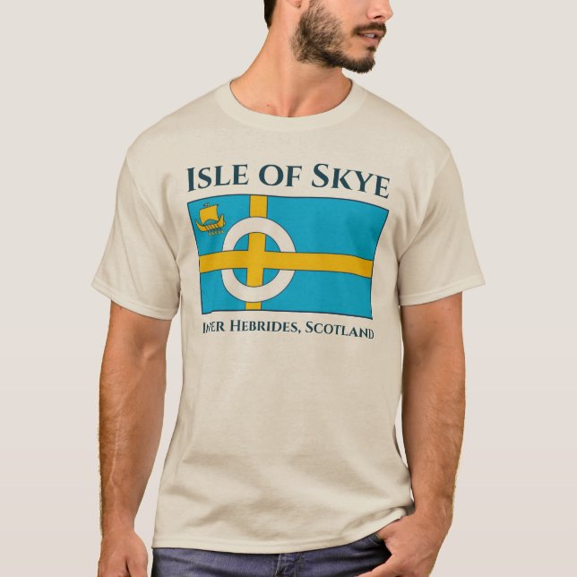 Camiseta Ilha de Skye Scotland t shirt (Frente)