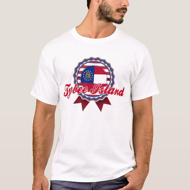 Camiseta Ilha de Tybee, GA (Frente)