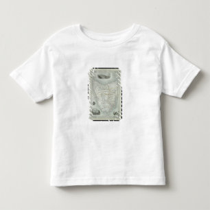 Camiseta Ilha de Van Diemen ou Tasmânia, de uma série de