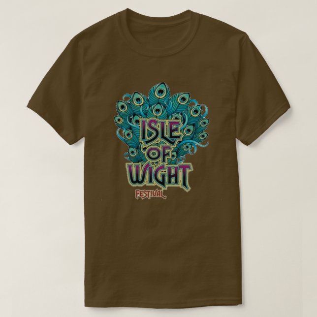 Camiseta Ilha de Wight Festivalpaciock  (Frente do Design)