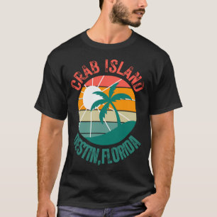 Camiseta Ilha do Caranguejo Destin Flórida férias em famíli