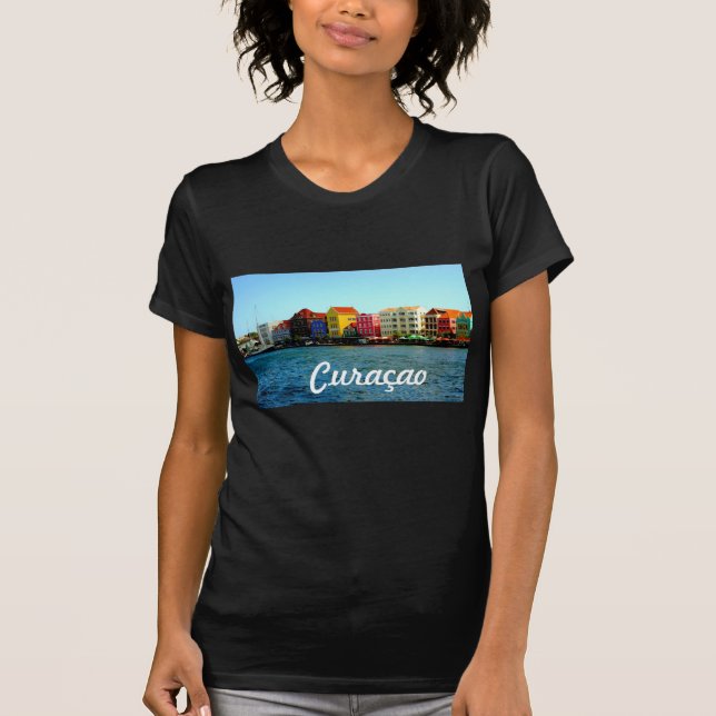 Camiseta Ilha do design de Curaçau por Admiro (Frente)