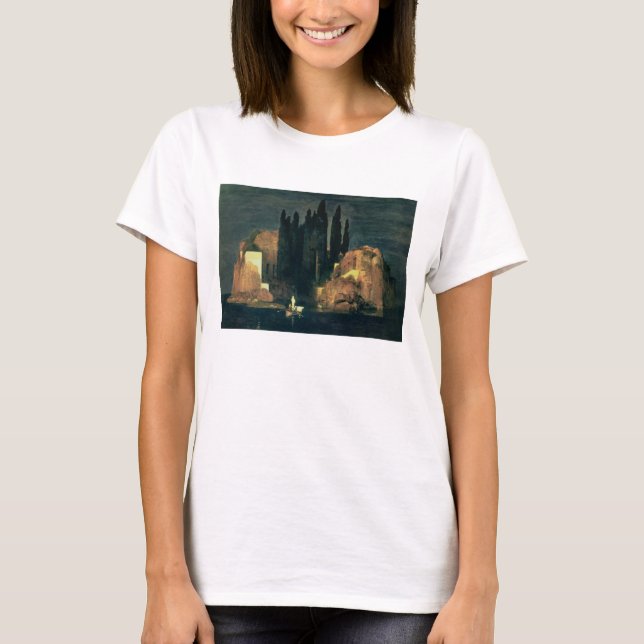 Camiseta Ilha do Morto, 1880 (óleo na canvas) (Frente)