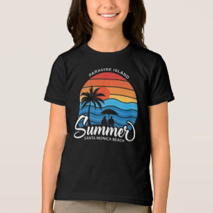 Camiseta Ilha do Paraíso Praia de Santa Mônica-35307