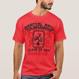 Camiseta Ilha do Torneio de Artes Marciais de Han