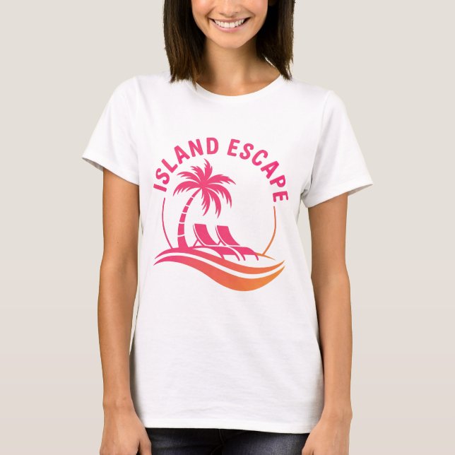 Camiseta Ilha Escape (Frente)