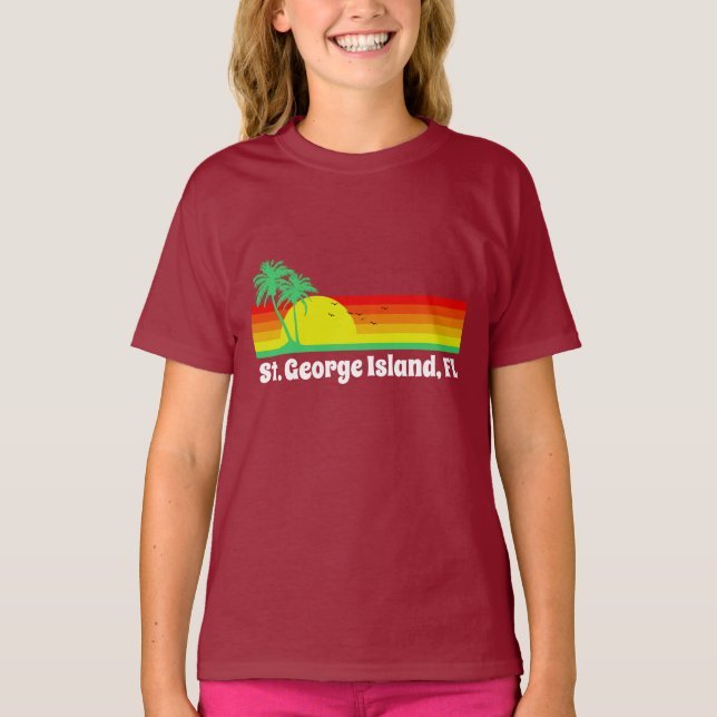 Camiseta Ilha Florida de St George (Frente)