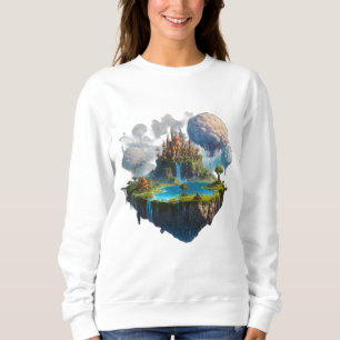 Camiseta ilha flutuante