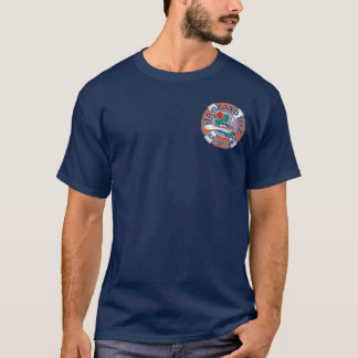 Camiseta Ilha grande Louisiana da estação da guarda