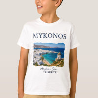 Ilha Grega Mykonos Férias Viagens Vida Costeira 