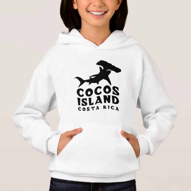 Camiseta Ilha Hammerhead Shark Cocos (Frente)