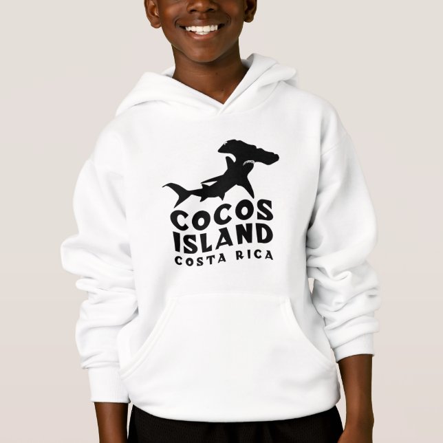 Camiseta Ilha Hammerhead Shark Cocos (Frente)