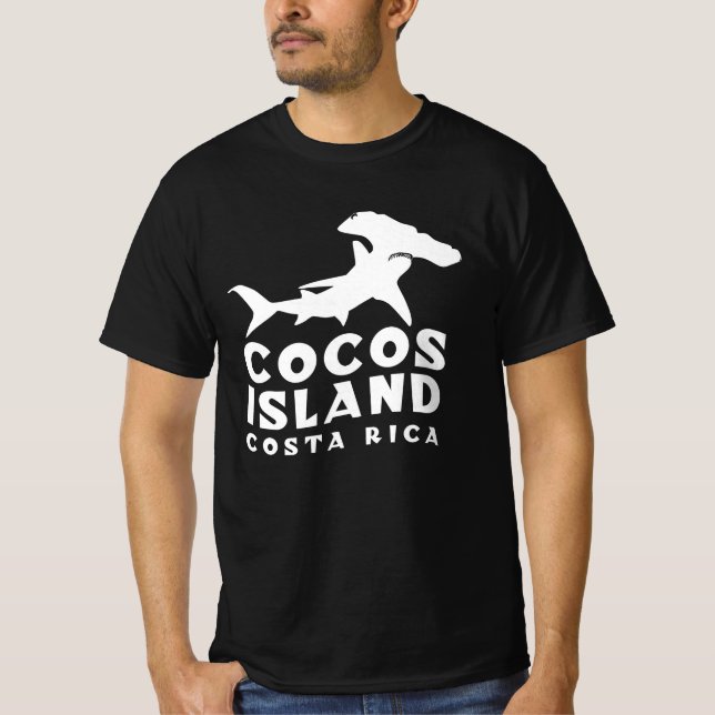Camiseta Ilha Hammerhead Shark Cocos (Frente)