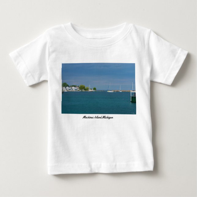 Camiseta Ilha Harbour Mackinac (Frente)