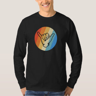 Camiseta Ilha Havaiana Shaka Hawaii - Sinal de Mão Hang Loo