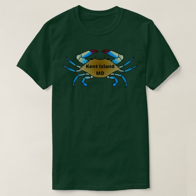 Camiseta Ilha Kent (Frente do Design)