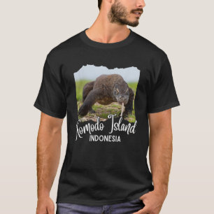 Camiseta Ilha Komodo Indonésia Ilha Komodo Dragão de Komodo