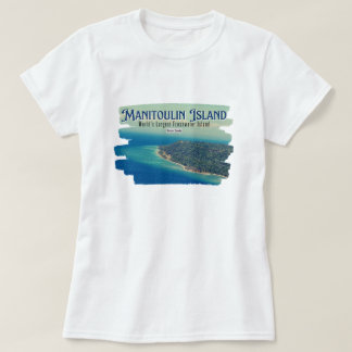 Camiseta Ilha Manitoulin, onde os espíritos vêm jogar