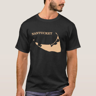 Camiseta Ilha Nantucket em Areia