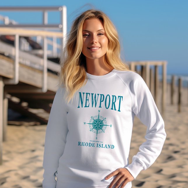 Camiseta Ilha Newport Rhode (Criador carregado)