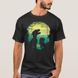 Camiseta ilha nublar