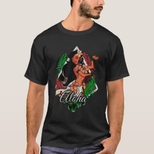 Camiseta Ilha Tropical Hawaiana Luau Py