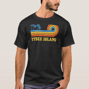 Camiseta Ilha Tybee Georgia Summer Ga Savannah Tropical B