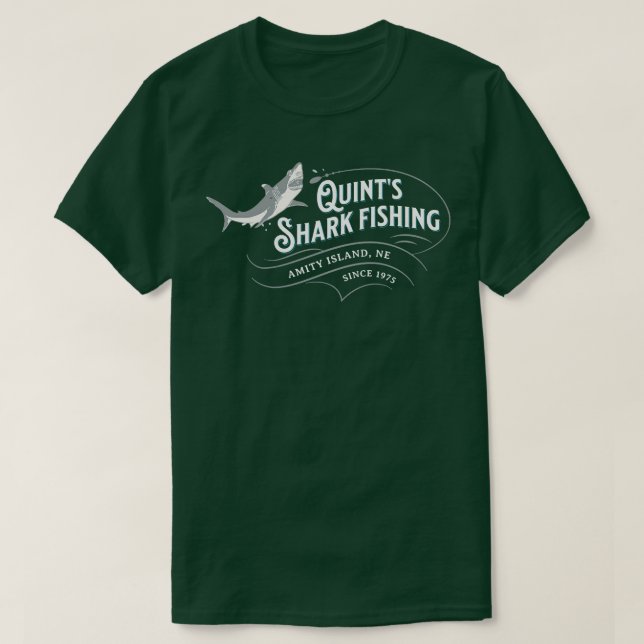 Camiseta Ilhas Antilhas de Pesca NE desde 1975 (Frente do Design)