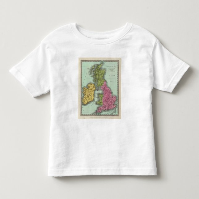 Camiseta Ilhas britânicas 2 (Frente)