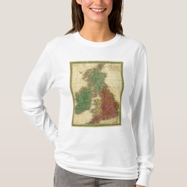 Camiseta Ilhas britânicas 4 (Frente)