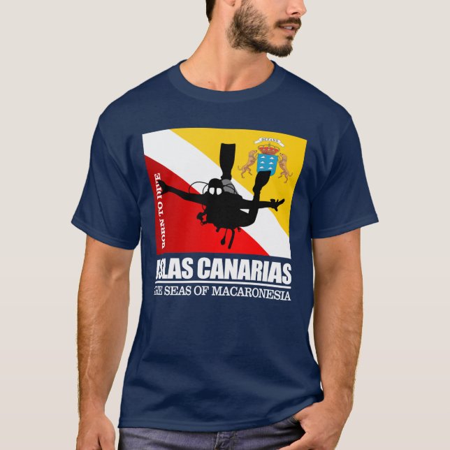 Camiseta Ilhas Canárias DF2 (Frente)